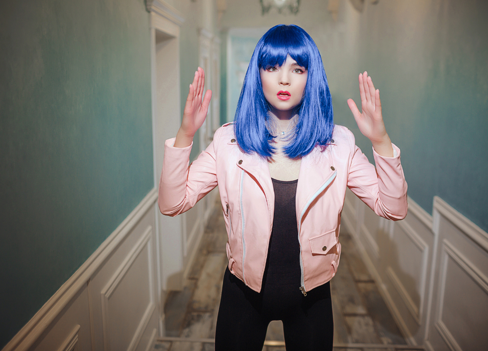 Blue Hair Meaning TV Girl photo