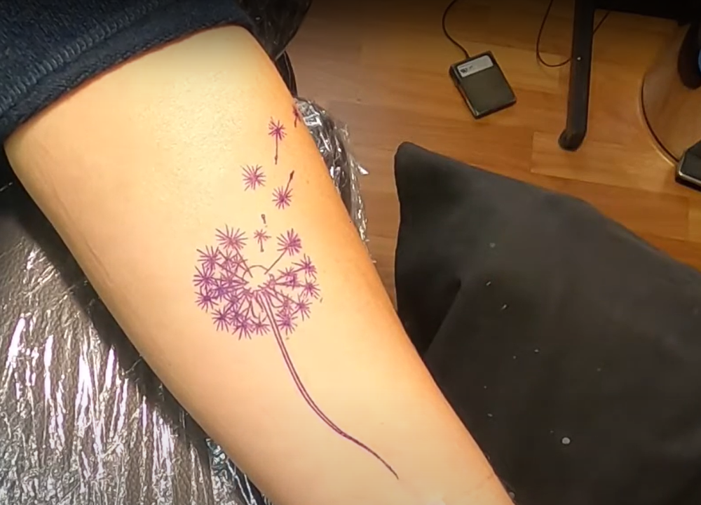 Dandelion Tattoo photo