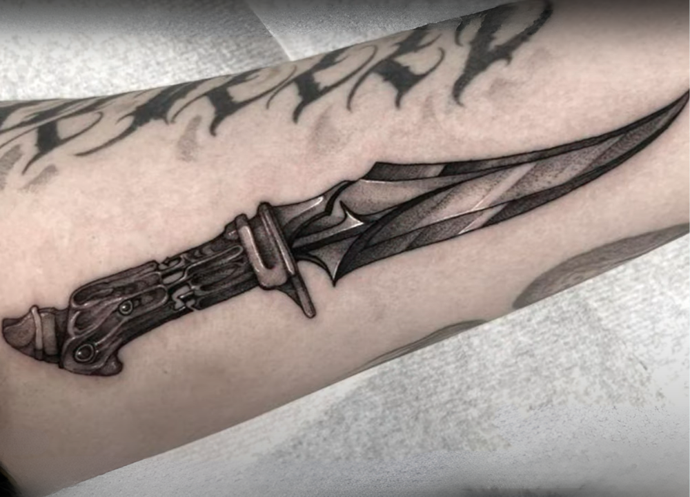 Knife Tattoo Meaning photo