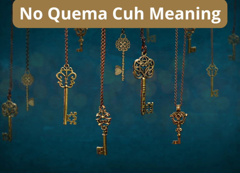 No Quema Cuh Meaning - Meaning About