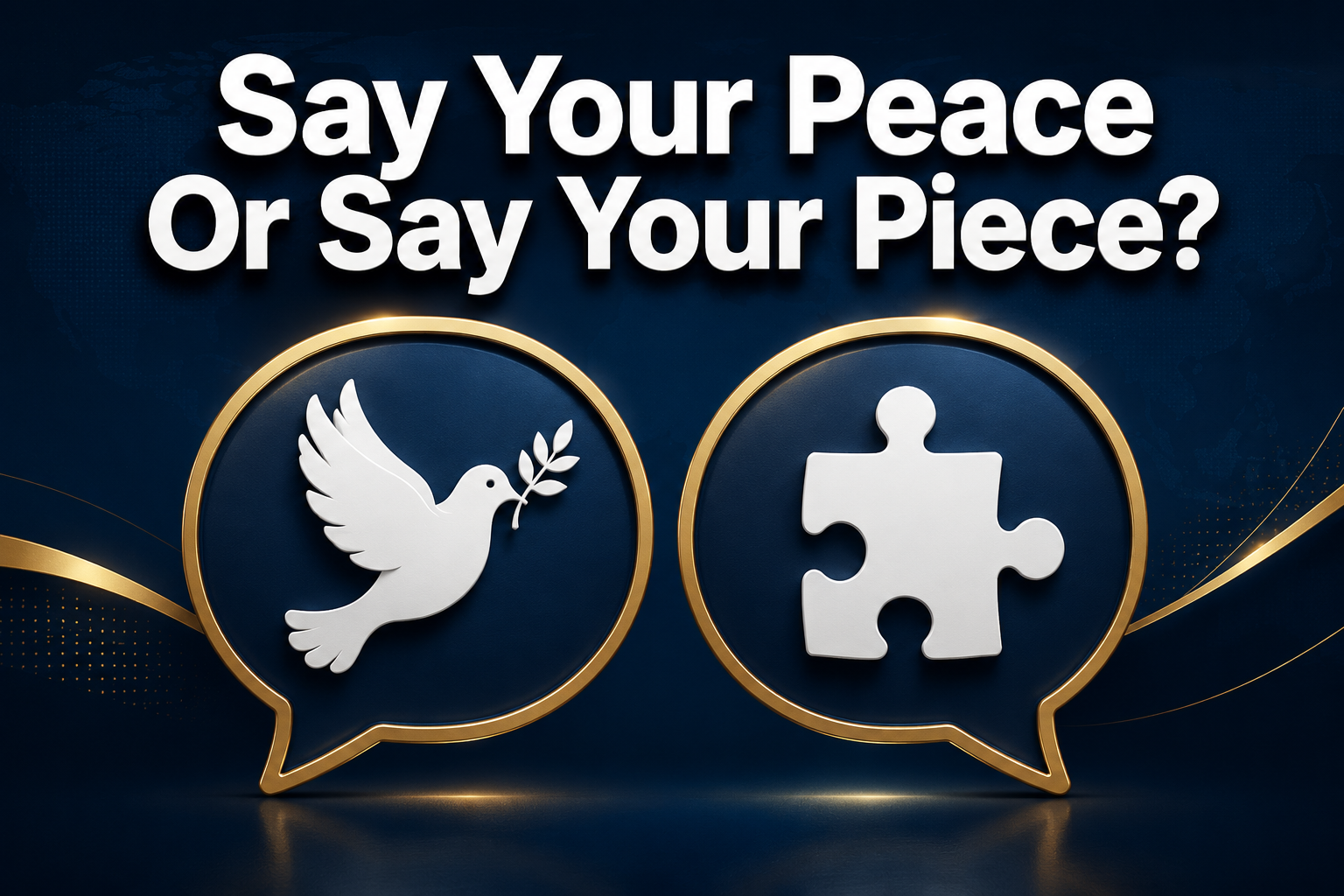 Say Your Peace Or Say Your Piece: Which One Is Actually Correct?