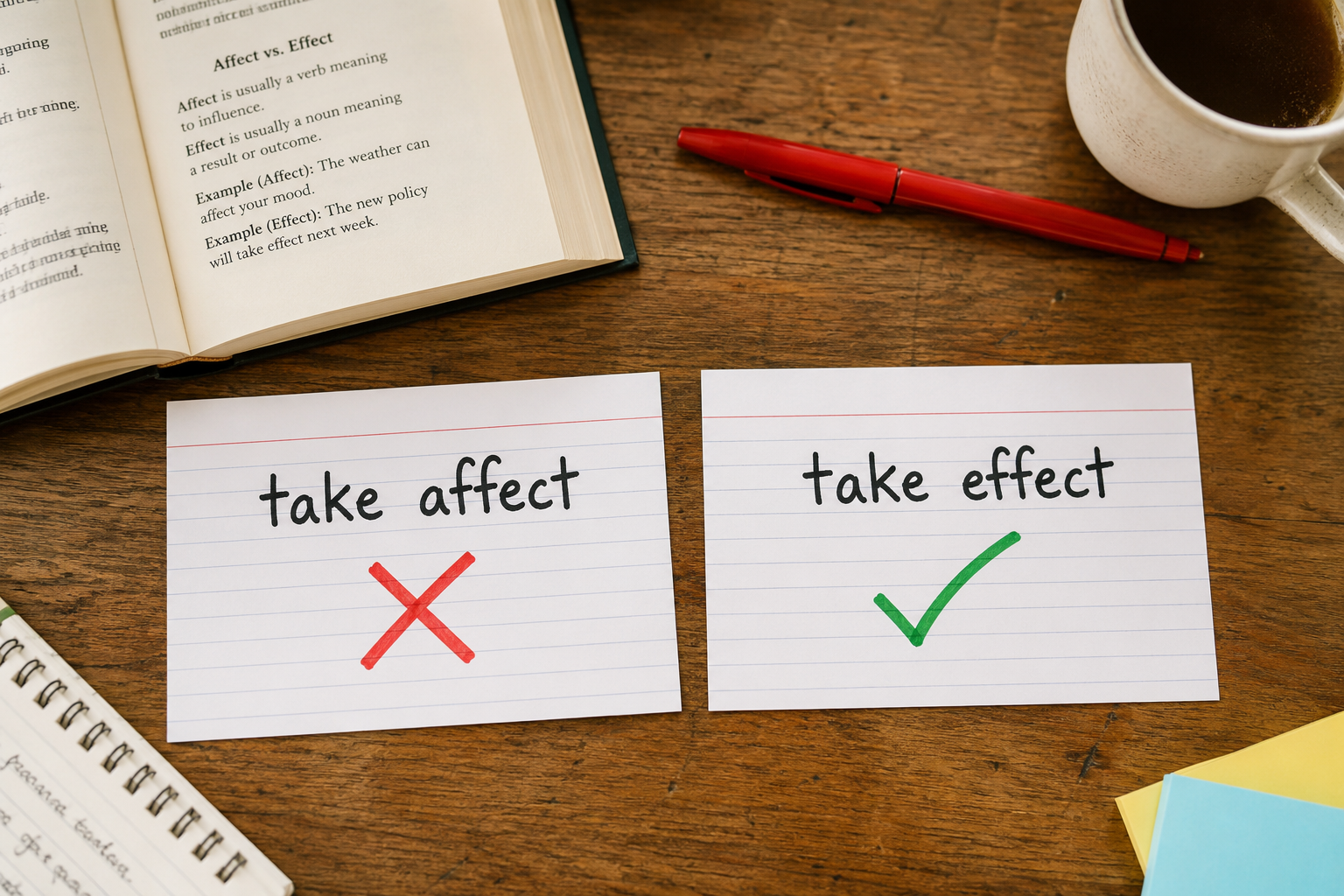 Take Affect Vs Take Effect: Which One Is Actually Correct?